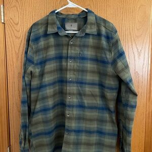 Royal Robbins MerinoLux Plaid Button-Up Shirt - Large